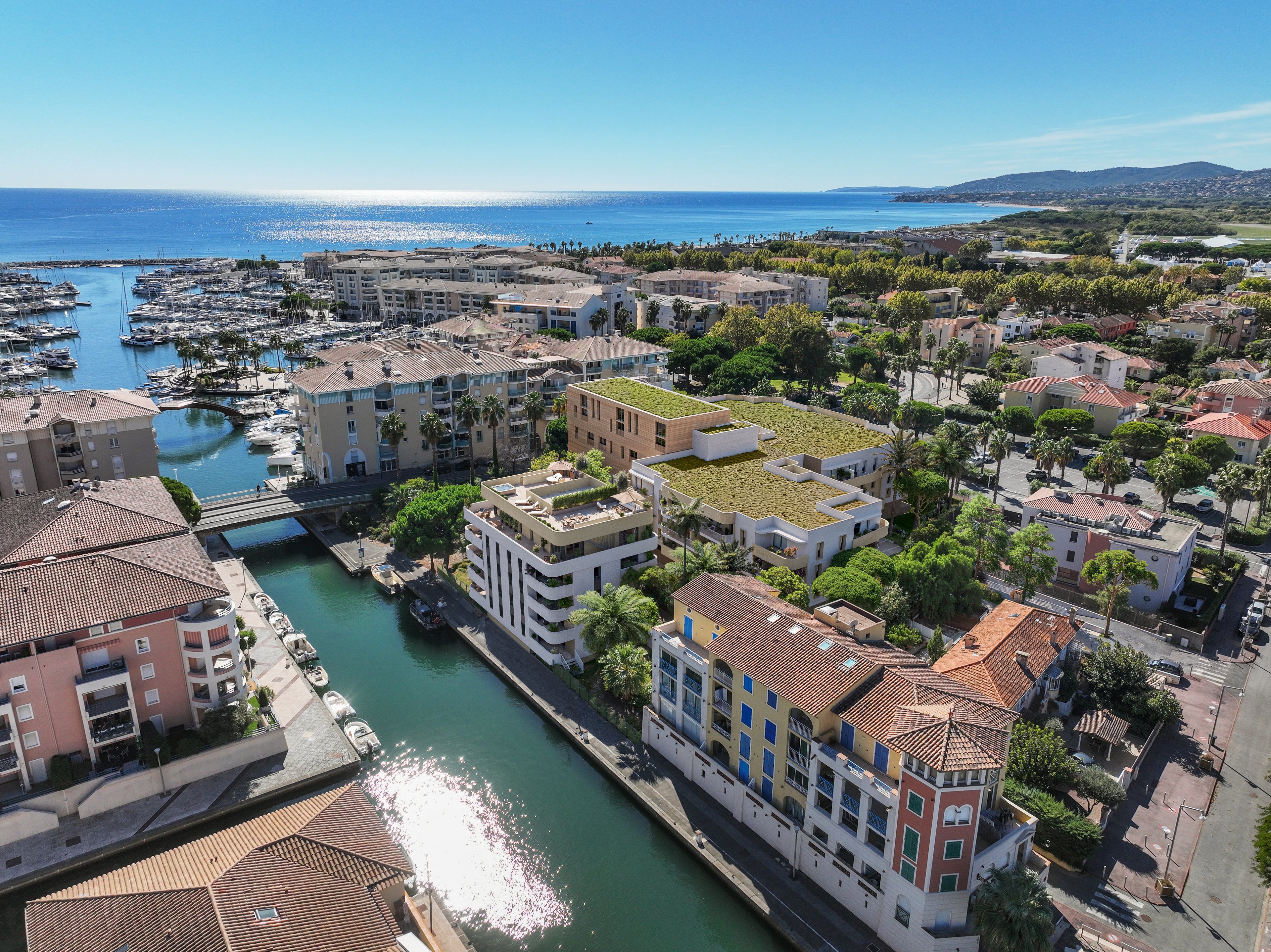 Programme d'appartements neufs: MARINA B à Port-Fréjus
