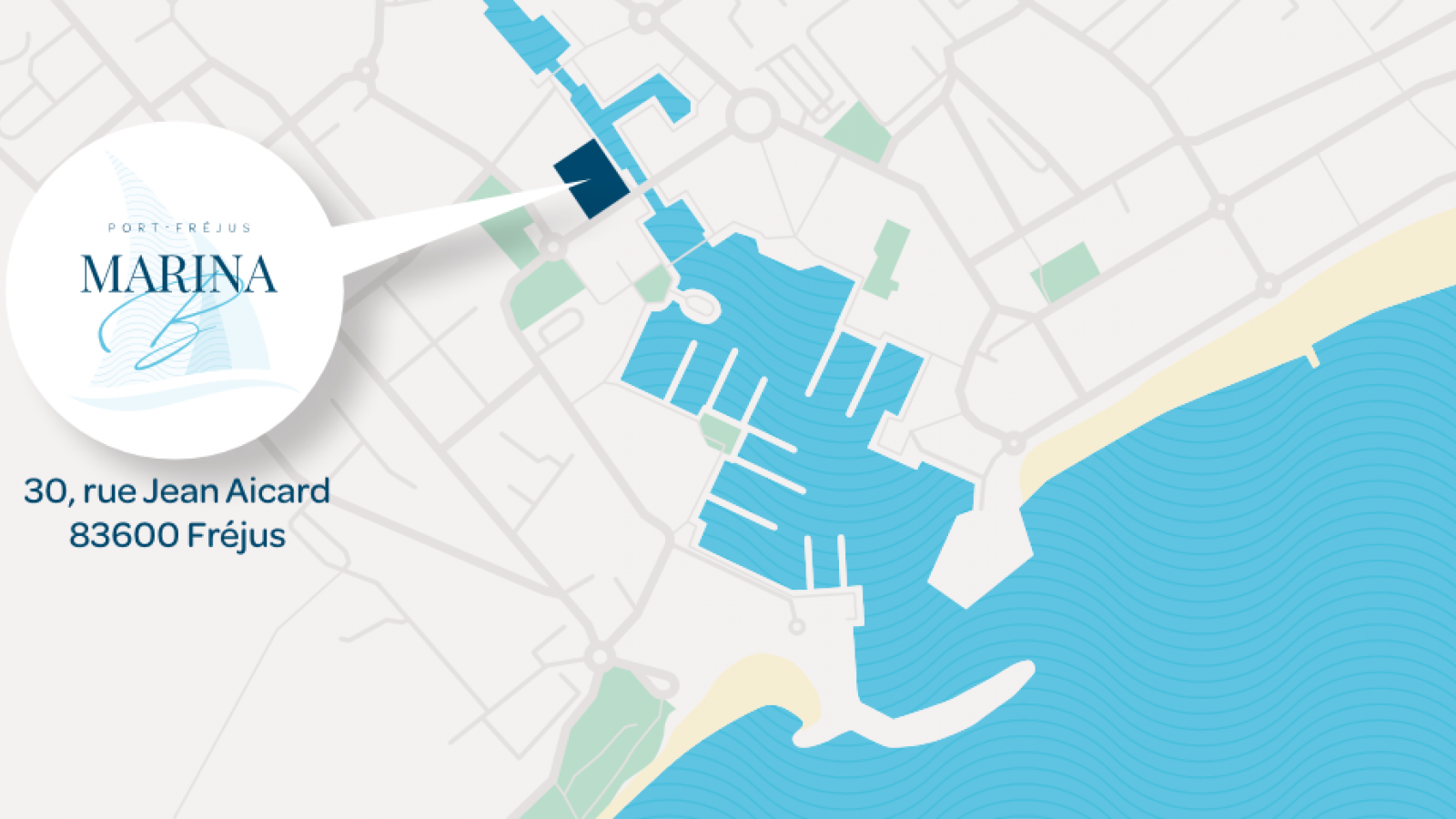 Programme d'appartements neufs: MARINA B à Port-Fréjus