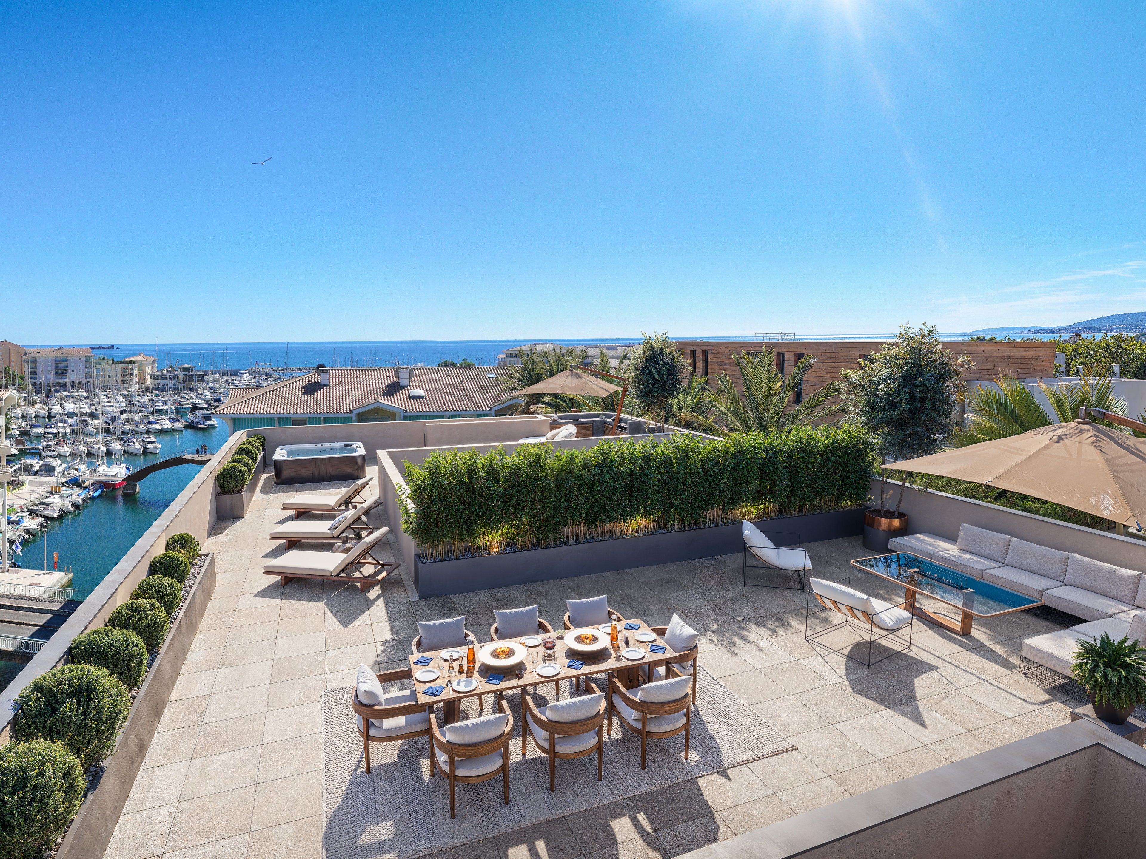 Programme d'appartements neufs: MARINA B à Port-Fréjus