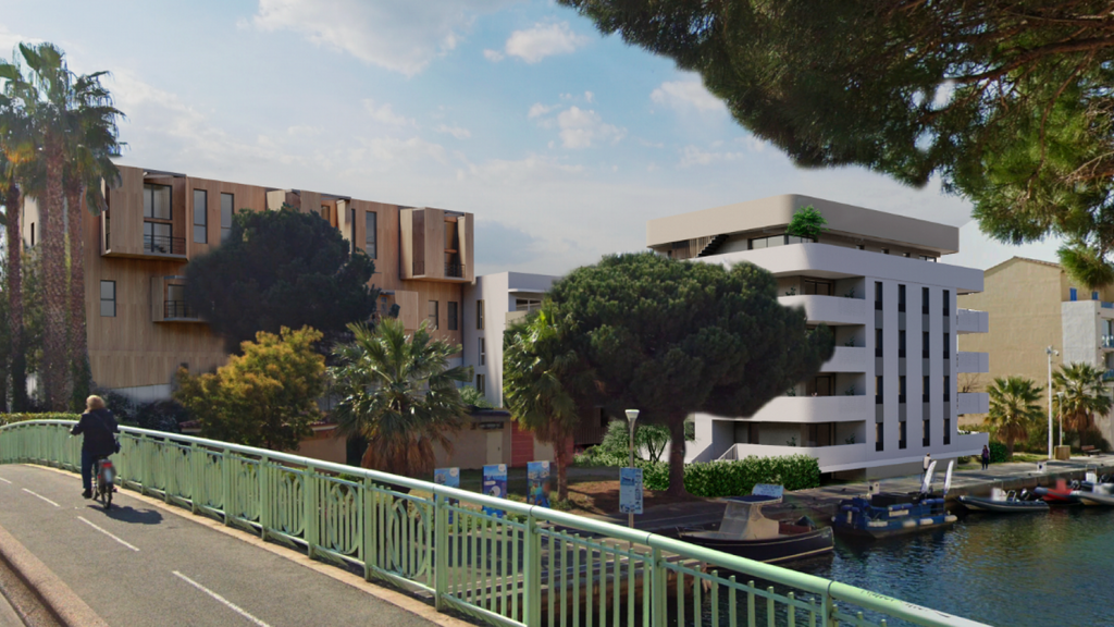 Programme d'appartements neufs: MARINA B à Port-Fréjus