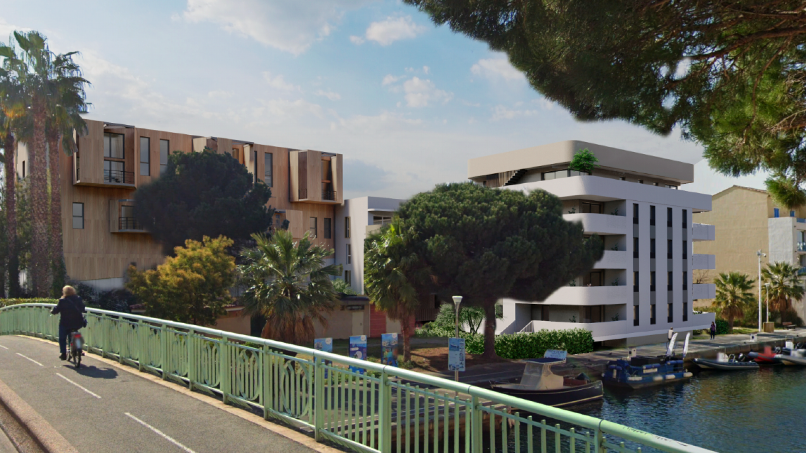 Programme d'appartements neufs: MARINA B à Port-Fréjus