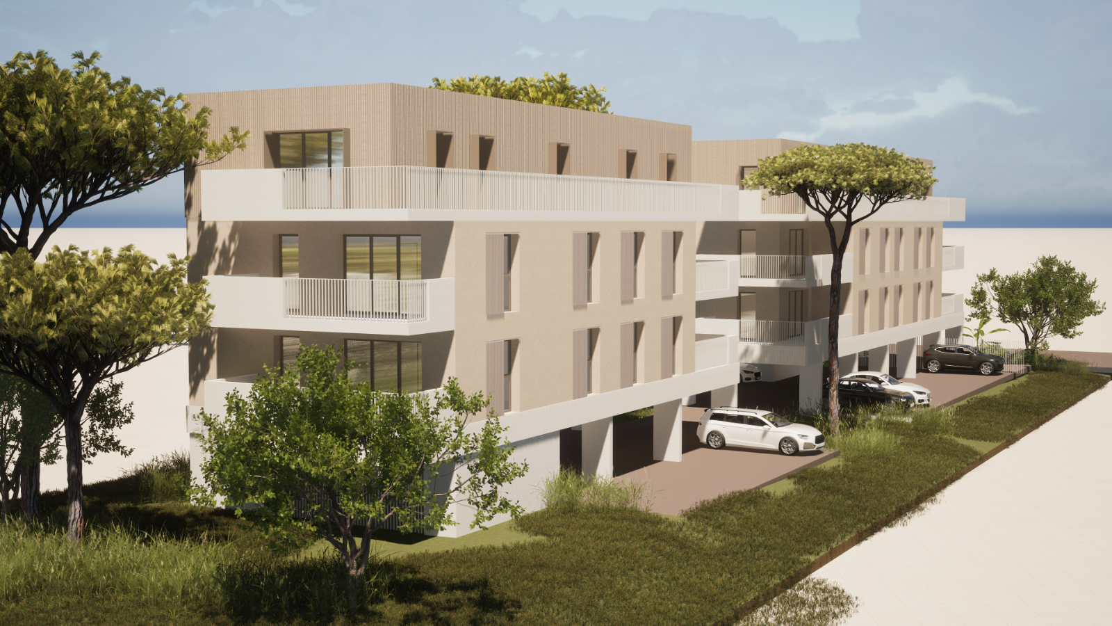 Programme d'appartements neufs : le CRISTAL à Saint Raphael